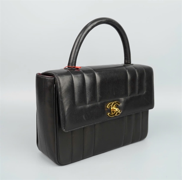 Túi Chanel handle đen (3360425) sz26 (LTB) KG+