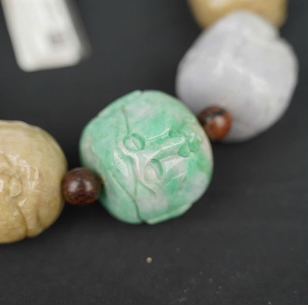 Vòng tay La Hán cẩm 933378 Myanmar KG+