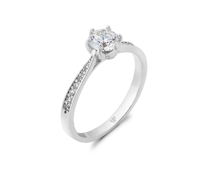 18-281T Nhẫn vàng nữ 18k