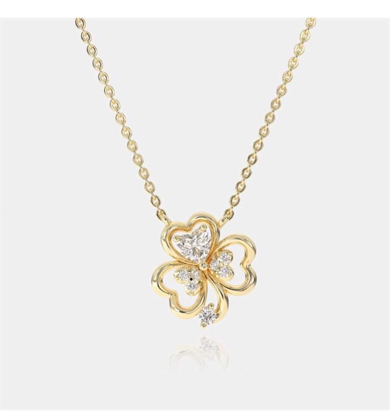 18-368a Dây chuyền vàng nữ 18K