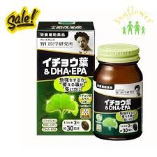 Viên Uống Bổ Não Dha Epa Ginkgo Noguchi (h/30V)