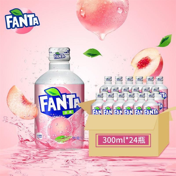 Nước Ngọt Fanta Hương Đào Chai 300ml
