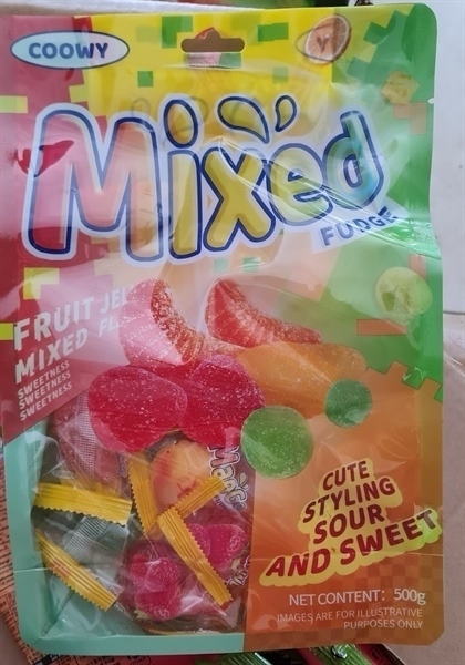 Kẹo dẻo coowy hoa quả 500g