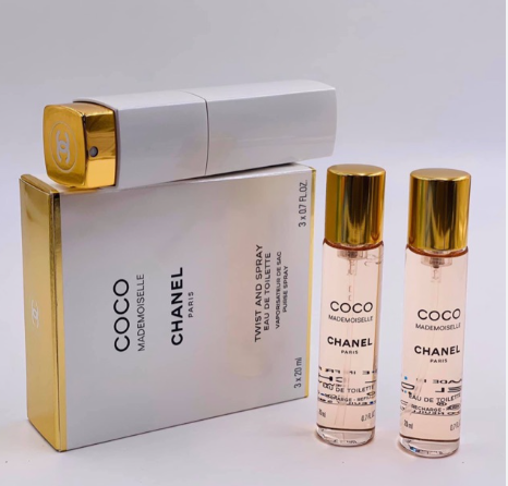 Nước Hoa Chanel Coco Mademoiselle EDT sét 3 x 20ml (PN) KG+