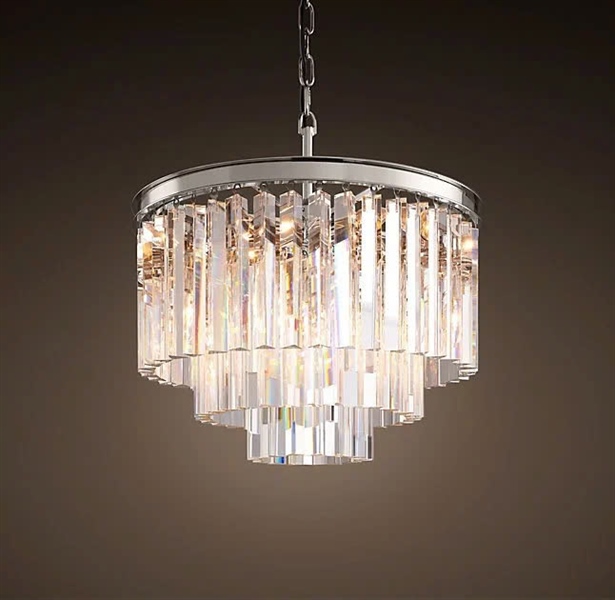 Đèn treo tròn Odeon | Inox, Phale - Đen