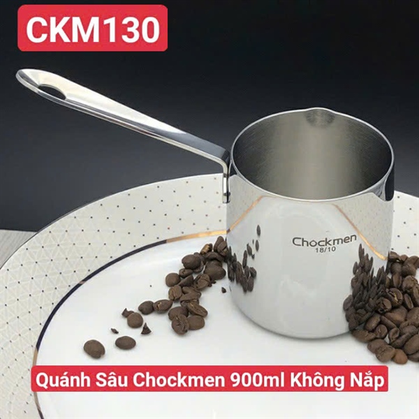 S220 - C130 Quánh Sâu Đun Socola Chockmen 900ml Không Nắp CKM-JY10CP [T30]