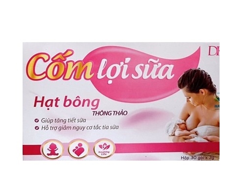 Cốm Lợi Sữa Hạt Bông Thông Thảo Hải Linh (H/30g/3gr)