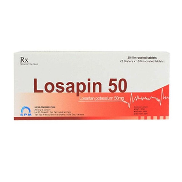 Losapin 50 spm (h/30v nén)