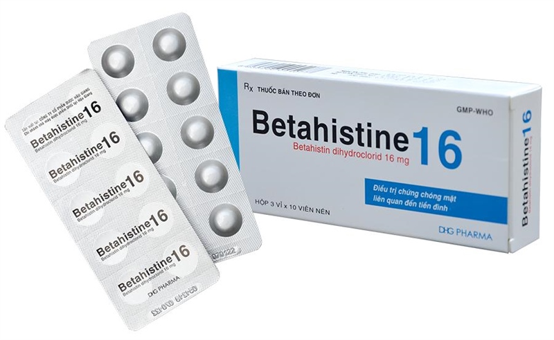 Betahistine 16 dhg (hộp/30 viên nén)
