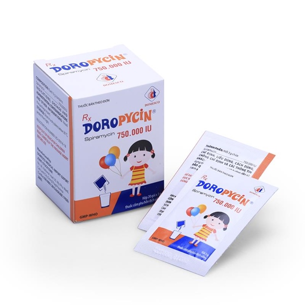 Doropycin 750.000 iu domesco (h/20g/3gr)