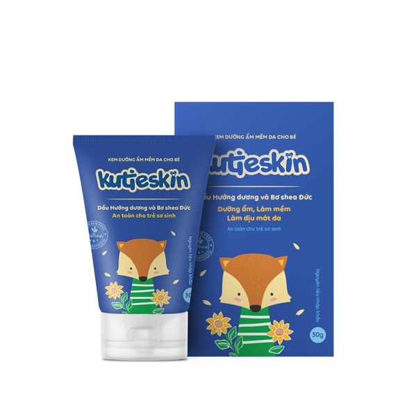 Kem dưỡng ẩm mềm da cho bé kutieskin cvi pharma (t/30gr)