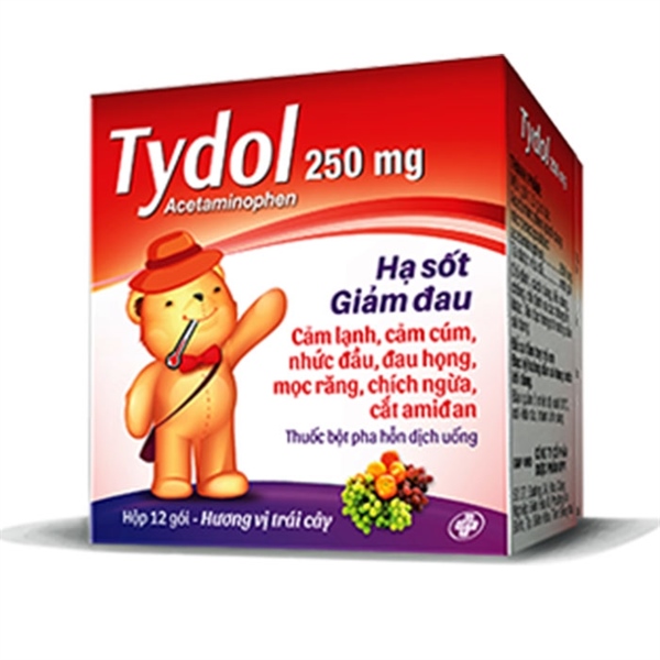 Tydol 250mg opv (h/12g/1.5gr)