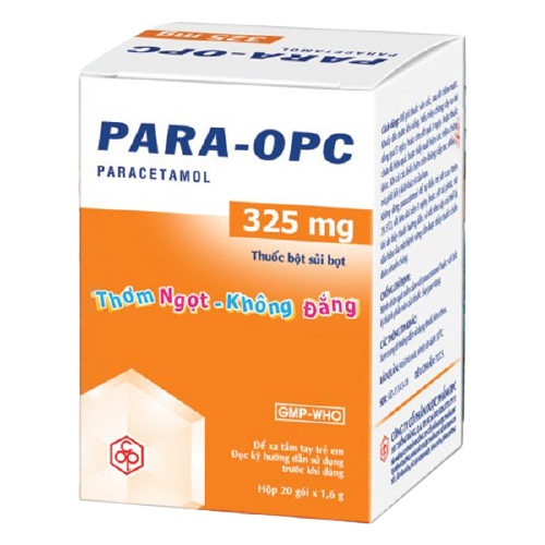 Para-opc paracetamol 325mg opc (h/20g)