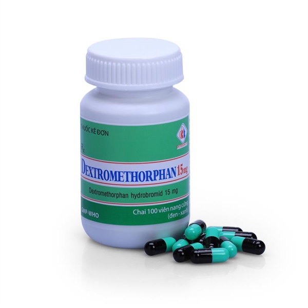 Dextromethorphan 15mg domesco (c/100v nang)
