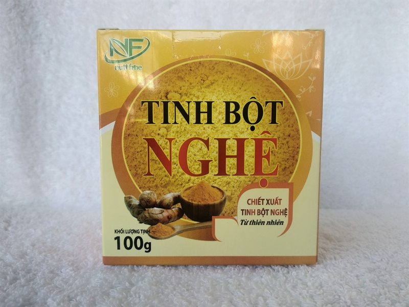 Tinh Bột Nghệ Hỗ Trợ Dạ Dày Nutifine (Hũ/100gr)