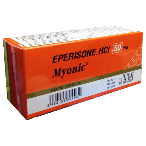 Myonic 50mg nic pharma (hộp/100 viên nén)