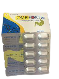 Omefort 20 quapharco (hộp/100 viên nang)