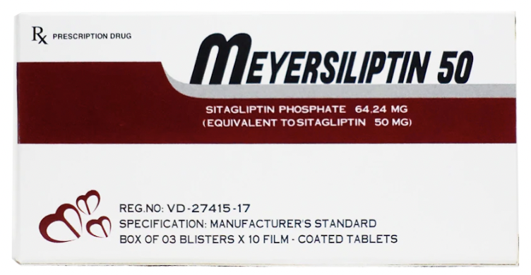 Meyersiliptin 50 Sitagliptin 50mg Meyer (H/30V)