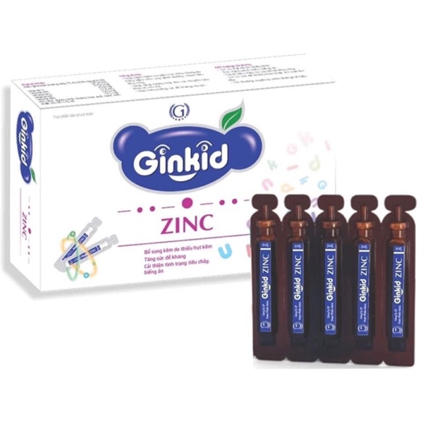 Siro Bổ Sung Kẽm Cho Bé Ginkid Zin C Abipha (H/20o/5ml)