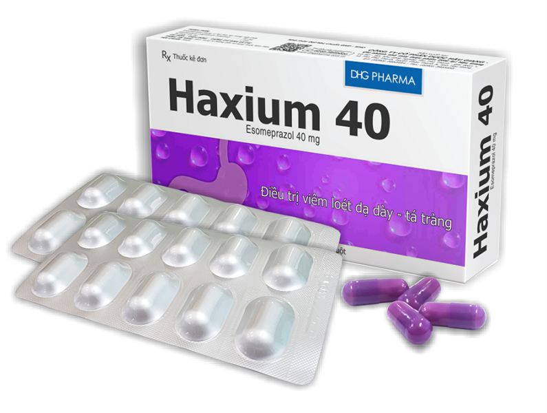 Haxium 40 dhg (hộp/30 viên nang)