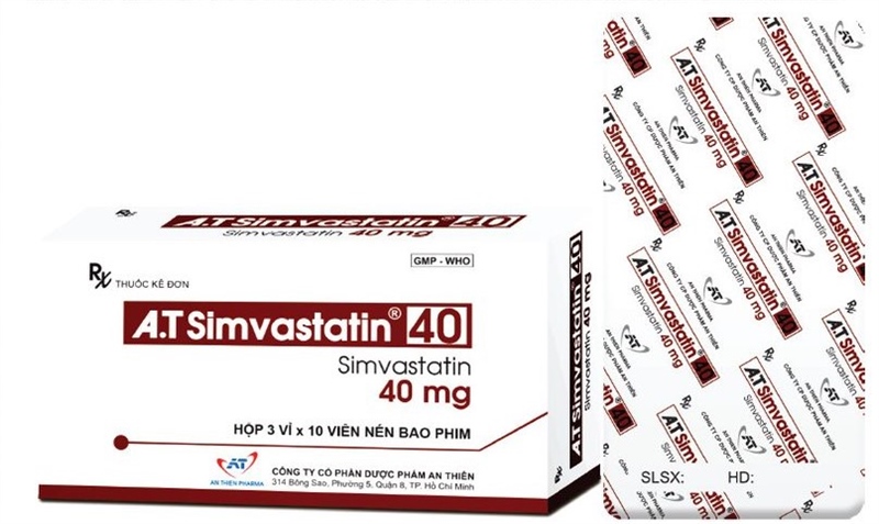 At simvastatin 40mg an thiên (h/30v)
