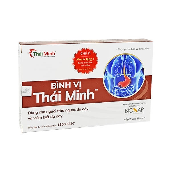 Hỗ trợ dạ dày bình vị thái minh (h/20v)