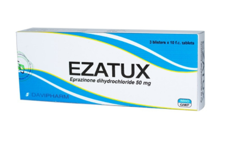 Ezatux eprazinon dihydroclorid 50mg davipharm (h/30 viên nén)