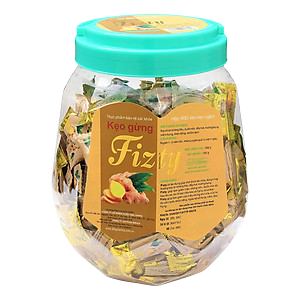 Kẹo gừng fizty dhg (hũ/400v)