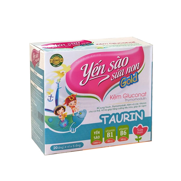 Siro Ăn Ngon Yến Sào Sữa Non Gold Hải Linh (H/20o/10ml)