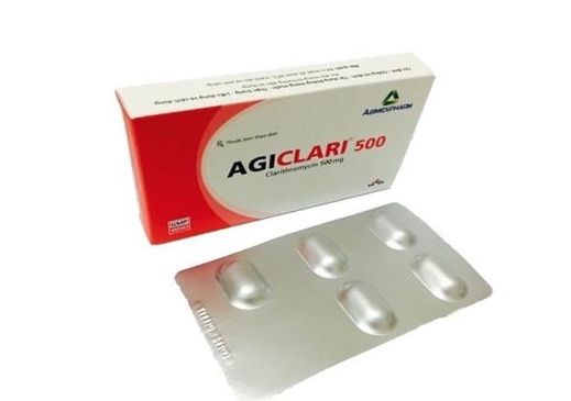 Agiclari Clarithromycin 500mg Agimexpharm (H/10V)