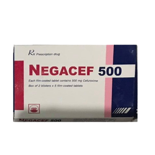 Negacef cefuroxime 500mg pymepharco (h/10v nén)