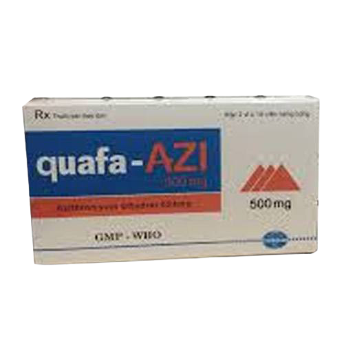 Quafa-azi 500mg quapharco (hộp/20 viên nang)