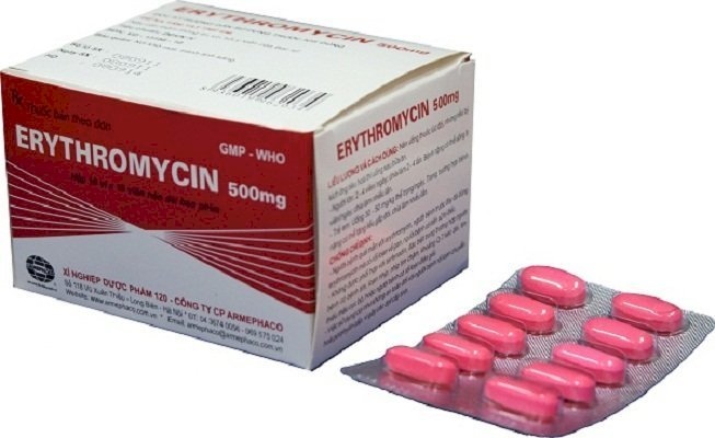 Erythromycin 500mg armepharco (h/100v nén)