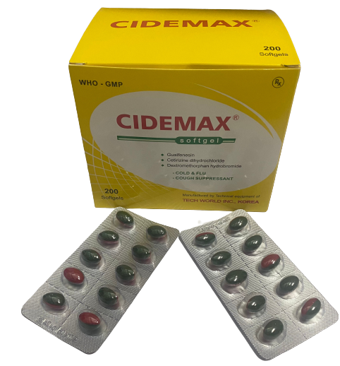 Cidemax usa-nic pharma (hộp/200 viên nang)