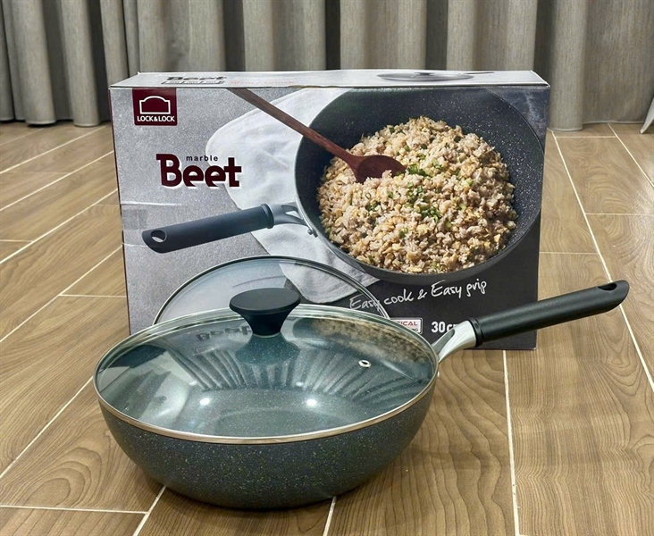 Chảo chống dính kèm nắp sz 30 locknlock