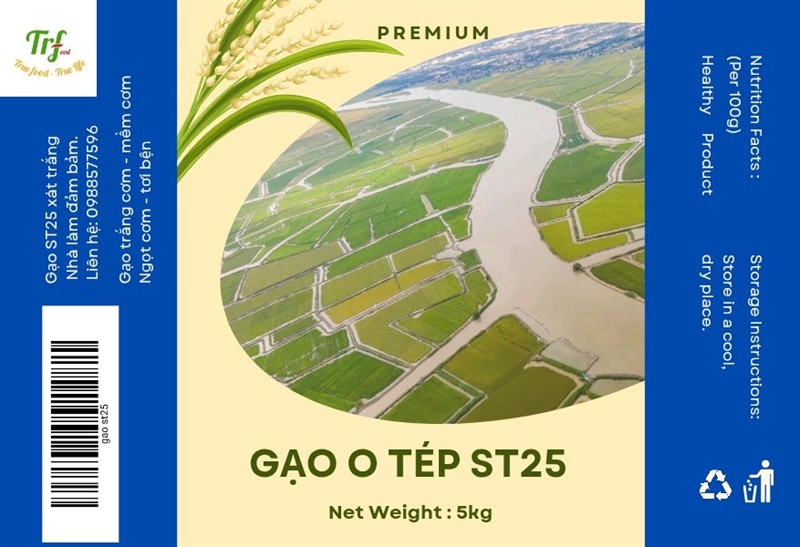 Gạo o tép TRF 5kg