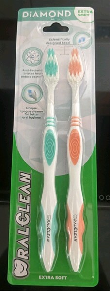 Oral Clean bộ 2 bcđr dianmond siêu mềm