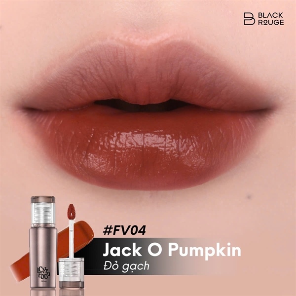 Son Black Rouge Icy To Fog Velvet Tint - FV04 Đỏ gạch