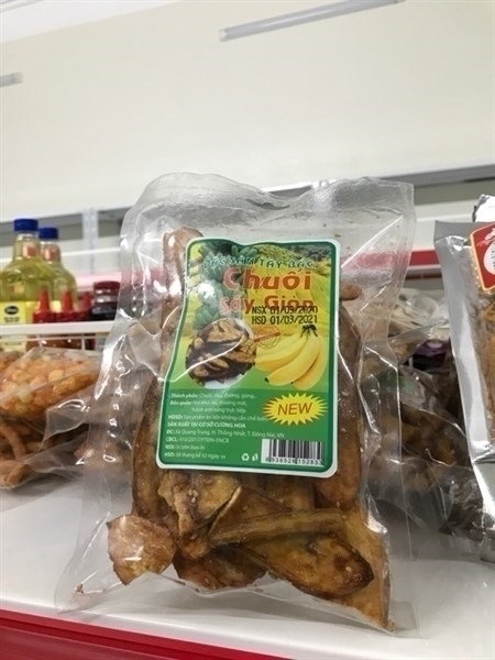 Chuối sấy giòn cường hoa túi 200g