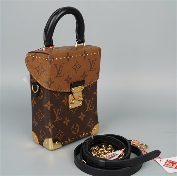 Túi LV Camera hoa nâu 2 strap sz12 (HC)+