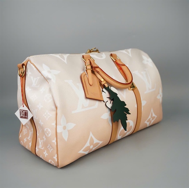 Túi LV du lịch nude ombre kèm ổ+ chìa sz46 (HC)+