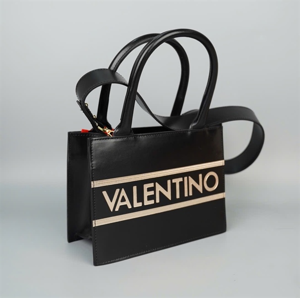 Túi Valentino đen sz24 KG+