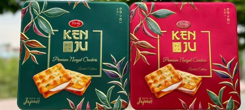 BÁNH KENJU HỘP SẮT 186G