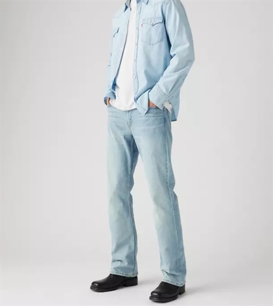 LEVI'S 527 SLIM BC STR XANH NHẠT 197