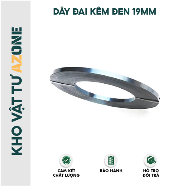 Dây đai kẽm đen 19mm