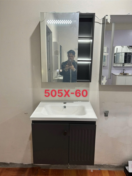 Bộ tủ chậu nhựa pico cao cấp GN TC-505X