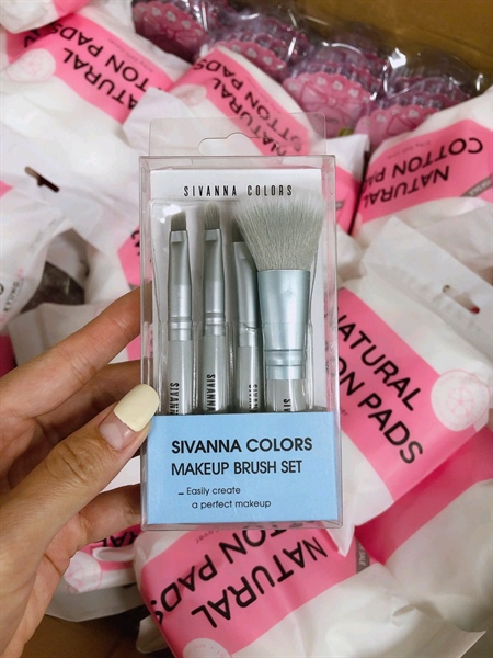 Bộ cọ Sivanna 4 cây xanh