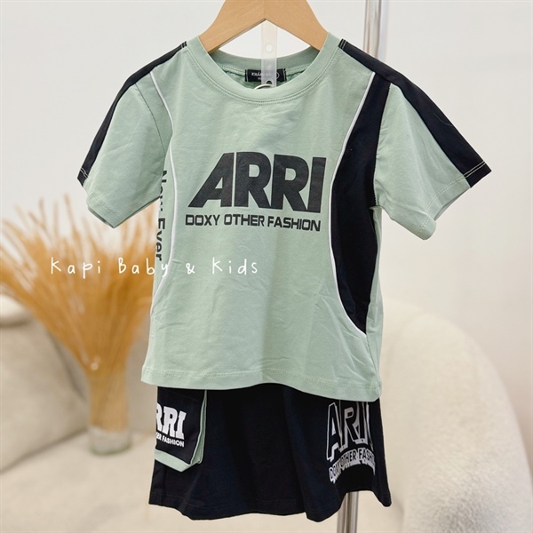 Set bé trai áo thun ARRI