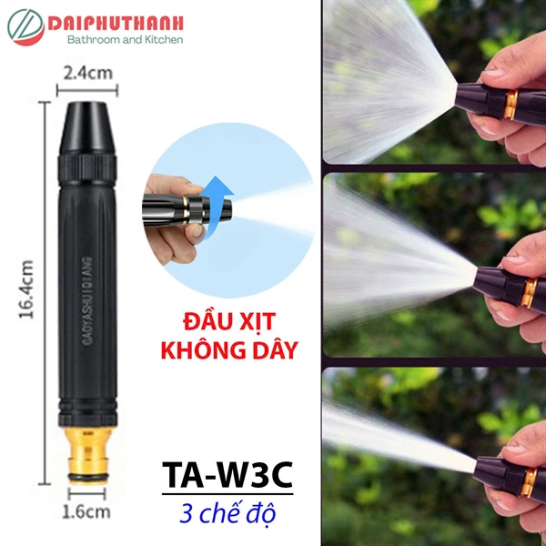 Đầu xịt tăng áp đa năng: 3 chế độ (I)