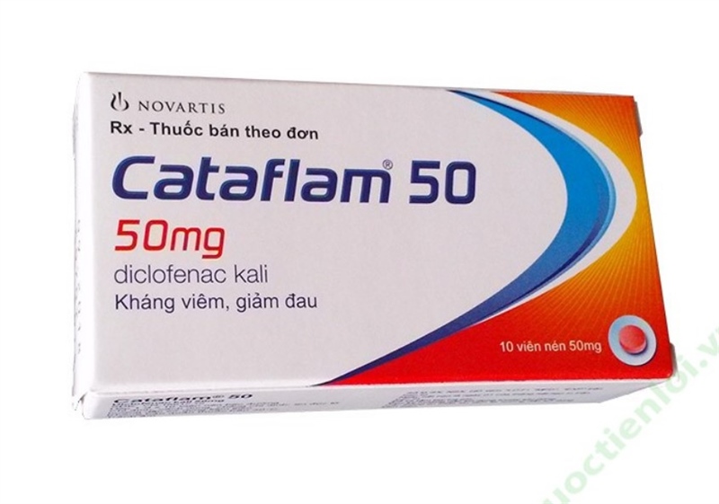 Cataflam 50 Diclofenac Kali 50mg Novartis (H/10v)